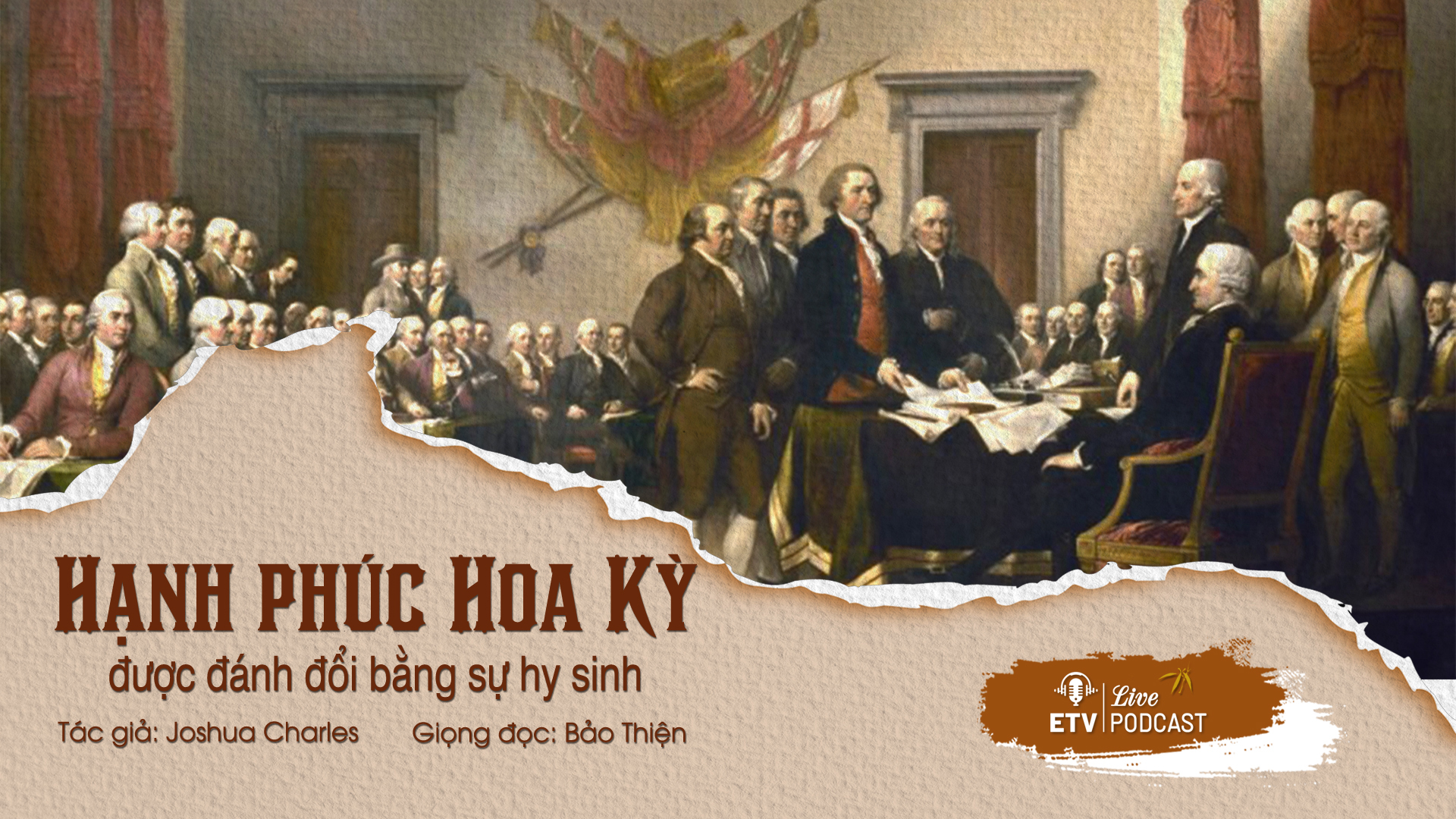 Hãy nhớ rằng hạnh phúc của Hoa Kỳ được đánh đổi bằng sự hy sinh | ETV Podcast