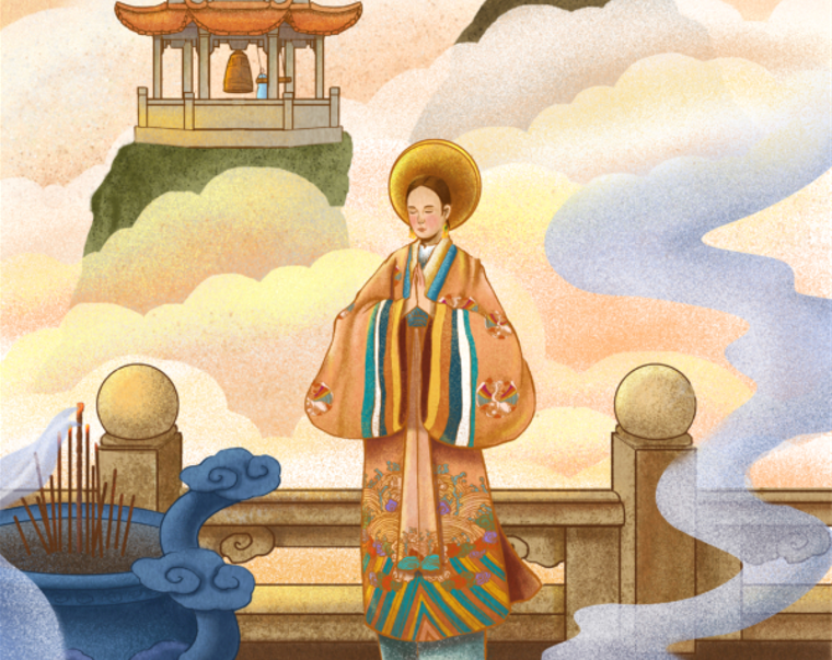 đi lễ chùa đầu năm