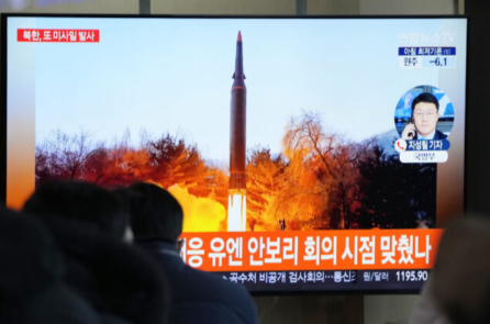 Bắc Hàn phóng ‘vật thể bay không xác định’ ngoài khơi bờ biển phía Đông của Nam Hàn 