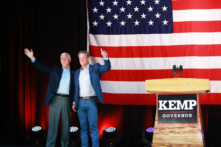 Thống đốc và tổng thư ký Georgia thắng cử