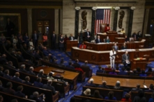 Chủ tịch Hạ viện Hoa Kỳ Nancy Pelosi (Dân Chủ-California) nói chuyện tại Hạ viện ở Hoa Thịnh Đốn hôm 17/11/2022. (Ảnh: Anna Moneymaker/Getty Images)