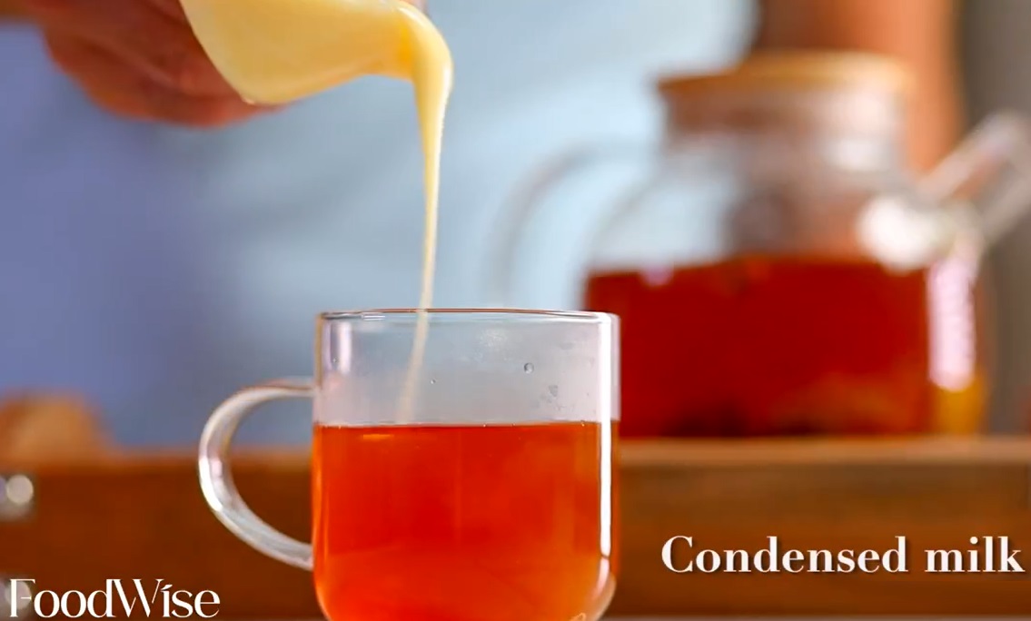 Trà Chai pha cam chanh giảm căng thẳng lo âu