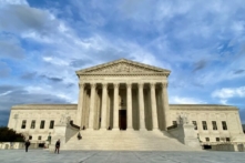 Tối cao Pháp viện Hoa Kỳ tại Hoa Thịnh Đốn ngày 10/03/2020. (Ảnh: Jan Jekielek/The Epoch Times)