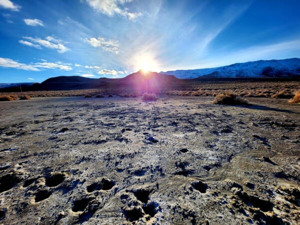 Fortitude Ranch Nevada nằm ở một khu vực phía tây bắc xa xôi của tiểu bang, cách xa bất kỳ thành phố hoặc thị trấn nào hôm 02/03/2023. (Ảnh: Allan Stein/The Epoch Times)