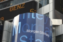 Tòa nhà trụ sở toàn cầu của Morgan Stanley ở New York, vào ngày 21/10/2009. (Ảnh: Timothy A. Clary/AFP/Getty Images)