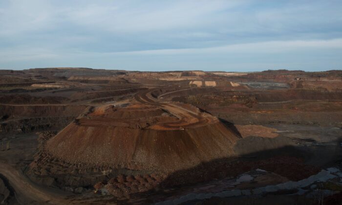 Mỏ sắt Mahoning Hull-Rust ở Hibbing, Minnesota, vào ngày 14/10/2016. (Ảnh: Stephen Maturen/AFP qua Getty Images)