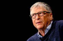 Ông Bill Gates nói trên sân khấu tại Hội nghị thượng đỉnh TIME100 năm 2022 tại thành phố New York vào ngày 07/06/2022. (Ảnh: Jemal Countess/Getty Images cho TIME)