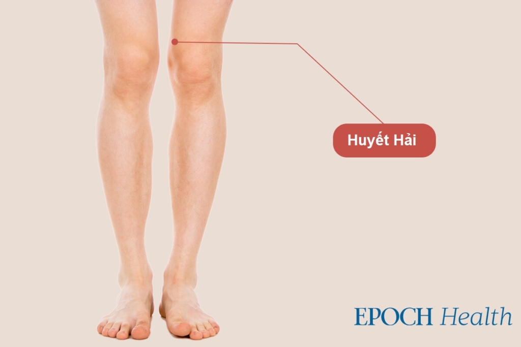 4 huyệt vị trị ngứa da