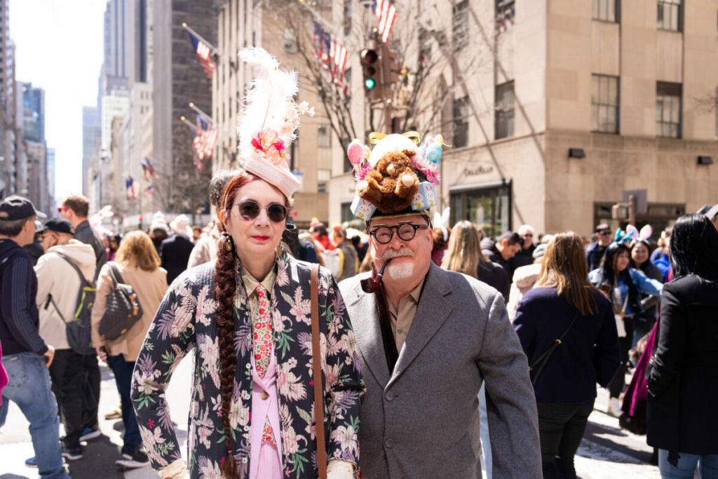 49.Diễn hành Lễ Phục Sinh và Lễ hội Bonnet ở thành phố New York hôm 09/04/2023. (Ảnh: Larry Dye/The Epoch Times)