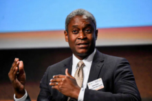 Chủ tịch kiêm Giám đốc điều hành của Ngân hàng Dự trữ Liên bang Atlanta Raphael W. Bostic trình bày tại một sự kiện của Diễn đàn Tài chính u Châu ở Dublin, Ireland, vào ngày 13/02/2019. (Ảnh: Clodagh Kilcoyne/Reuters)