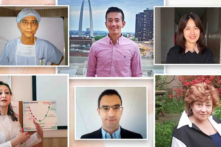 100 triệu người trên khắp thế giới, đến từ hầu hết mọi lĩnh vực nghề nghiệp và giáo dục, đều tin rằng nếu những nguyên lý đạo đức này được áp dụng trong cuộc sống thực tế thì có thể khiến thế giới của chúng ta trở nên tốt đẹp hơn. (Ảnh: Một bức ảnh ghép do The Epoch Times thiết kế); (Phông nền: Number1411/Shutterstock)