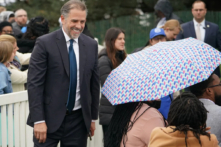 Ông Hunter Biden, con trai của Tổng thống Joe Biden, tham dự một sự kiện tại Tòa Bạch Ốc vào ngày 18/04/2022. (Ảnh: Mandel Ngan/AFP qua Getty Images)