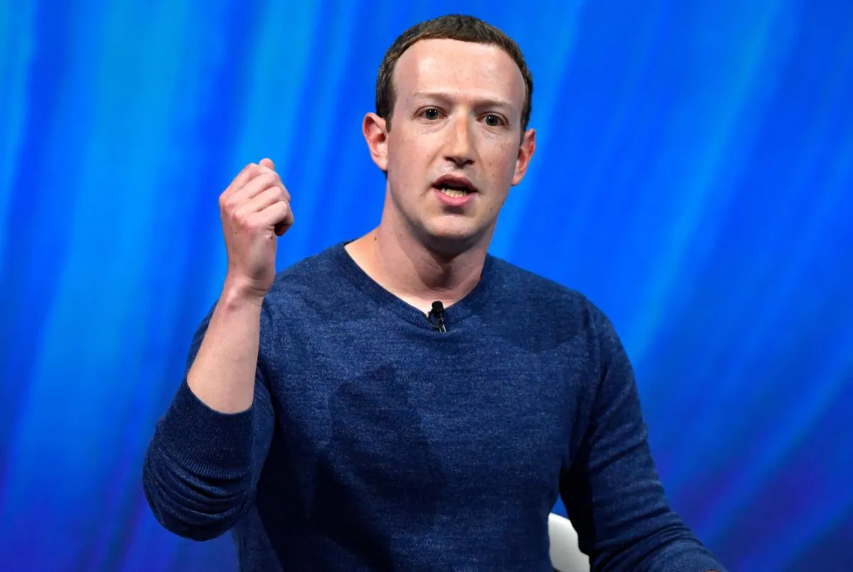 Giám đốc điều hành Facebook Mark Zuckerberg tại Paris vào ngày 24/05/02018. (Ảnh: Gerard Julien/AFP/Getty Images)