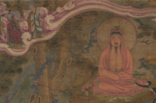 Buông bỏ tự ngã và những niềm tin giới hạn sẽ giúp chúng ta khai mở khả năng chuyển hóa bản thân. Một phần bức tranh “Miracle of the Dragon” (Uy lực của Rồng), những năm 1600, miêu tả Đức Phật Thích Ca Mâu Ni vẫn tĩnh tại thiền định dù đàn chim đang làm tổ trên đầu. (Ảnh: Tài liệu công cộng)