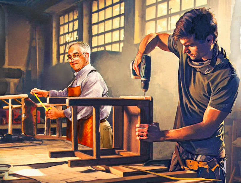 Các nhà tuyển dụng xem những người trẻ làm việc cần mẫn, chăm chỉ là những viên ngọc thô chờ tỏa sáng. (Ảnh: Biba Kayewich)