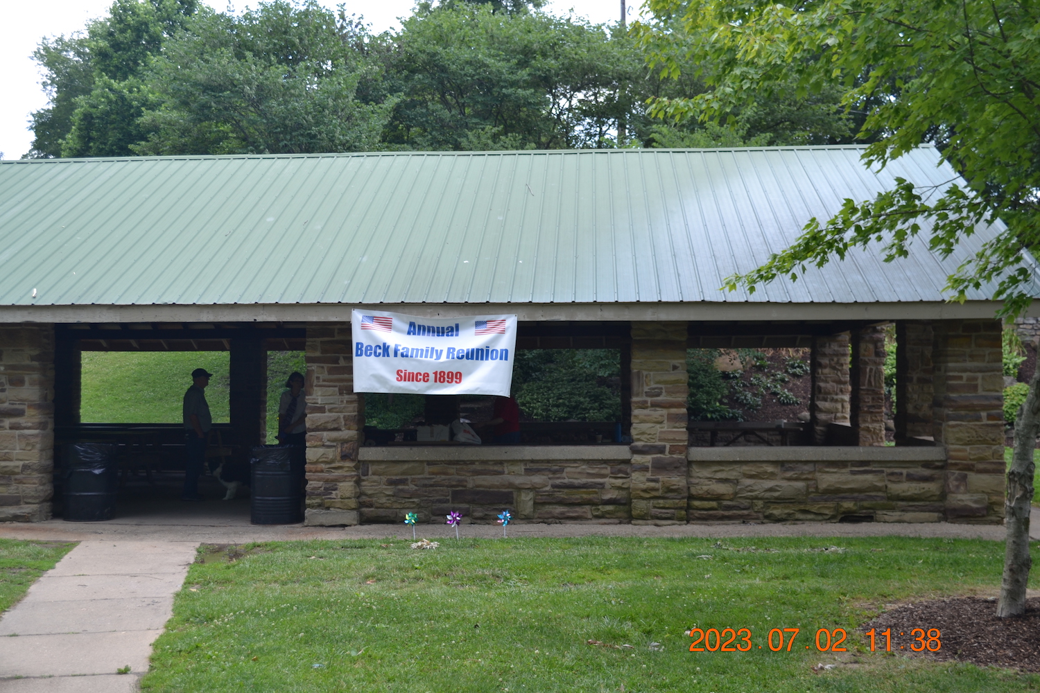 Đại gia đình nhà Beck đã tổ chức buổi họp mặt lần thứ 125 vào ngày 02/07/2023. (Ảnh do ông Victor Cole cung cấp)