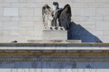 Tòa nhà Marriner S. Eccles của Cục Dự trữ Liên bang ở Hoa Thịnh Đốn hôm 10/04/2023. (Ảnh: Madalina Vasiliu/The Epoch Times)