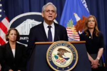 Tổng chưởng lý Hoa Kỳ Merrick Garland tại Hoa Thịnh Đốn, hôm 23/06/2023. (Ảnh: Chip Somodevilla/Getty Images)