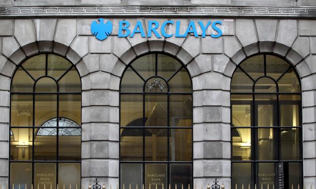 Toàn cảnh chi nhánh ngân hàng Barclays Bank Fleet Street ở London, Anh, vào ngày 16/02/2010. (Ảnh: Dan Kitwood/Getty Images)