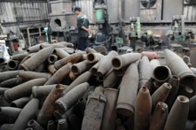 Tháng 08/2023, Đài Loan đã tổ chức sự kiện kỷ niệm 65 năm chiến thắng của Trận pháo binh 823 tại Kim Môn. Tổng thống Thái Anh Văn của Trung Hoa Dân Quốc cho biết nếu không có thắng lợi của Trận chiến 823 thì sẽ không có Đài Loan ngày nay. Ảnh chụp những vỏ đạn của quân đội ĐCSTQ còn sót lại sau Trận pháo binh 823. (Ảnh: SAM YEH/AFP/Getty Images)