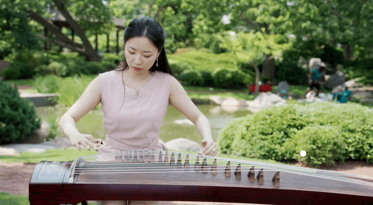 Cô Sherry Ning tham dự Cuộc thi Sắc đẹp Trung Hoa Toàn cầu của Đài truyền hình Tân Đường Nhân (NTD). (Ảnh: Đài truyền hình NTD)