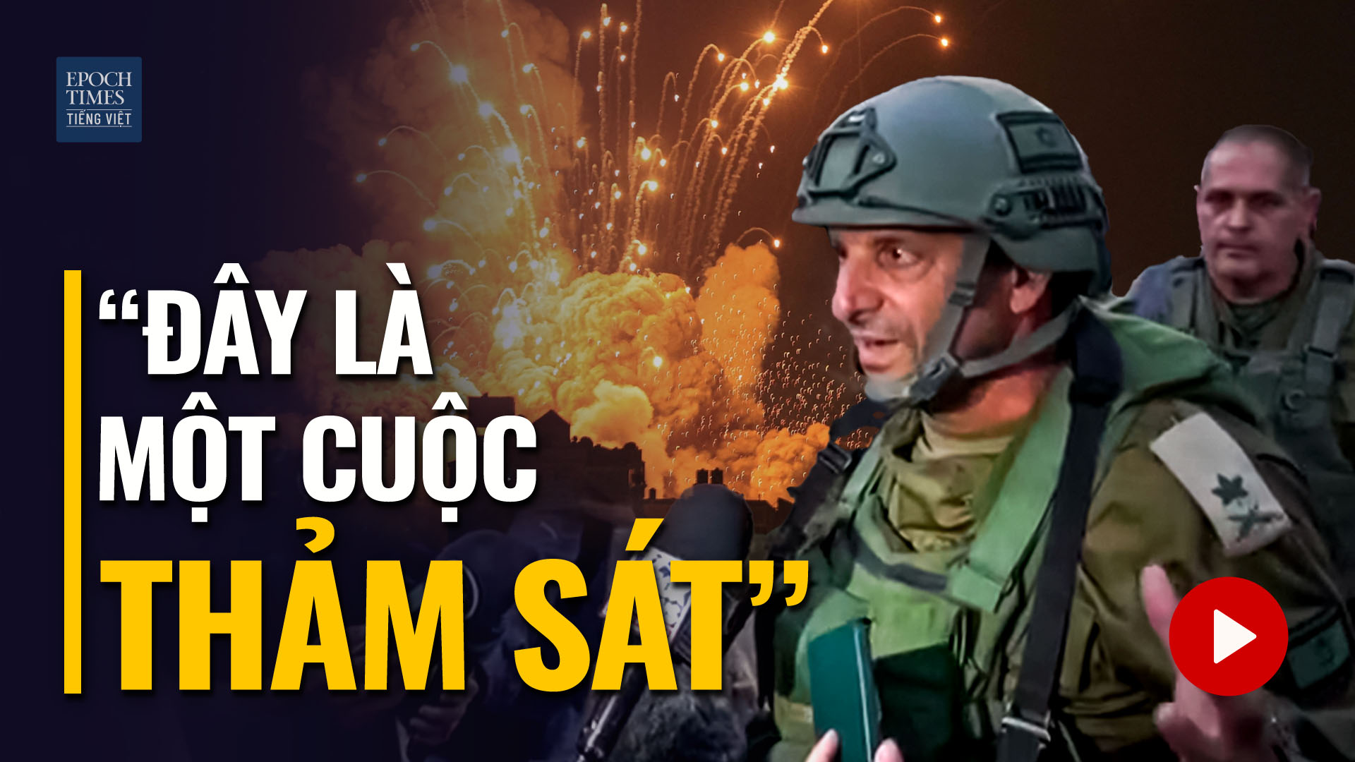 Tướng Israel nói về cuộc tấn công khủng bố của Hamas tại nông trang tập thể Be’eri gần dải Gaza