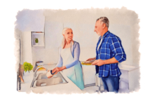 Một vị khách thăm nhà tử tế là luôn có ý thức và tự dọn dẹp, để không gây phiền hà thêm cho gia chủ. (Ảnh: Fei Meng)