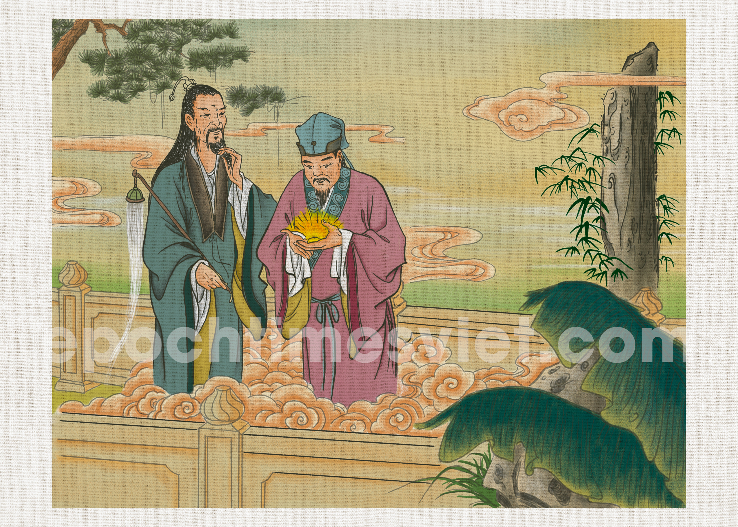 Ở nơi phàm trần có Tiên duyên, may mắn gặp được chân nhân tu Đạo