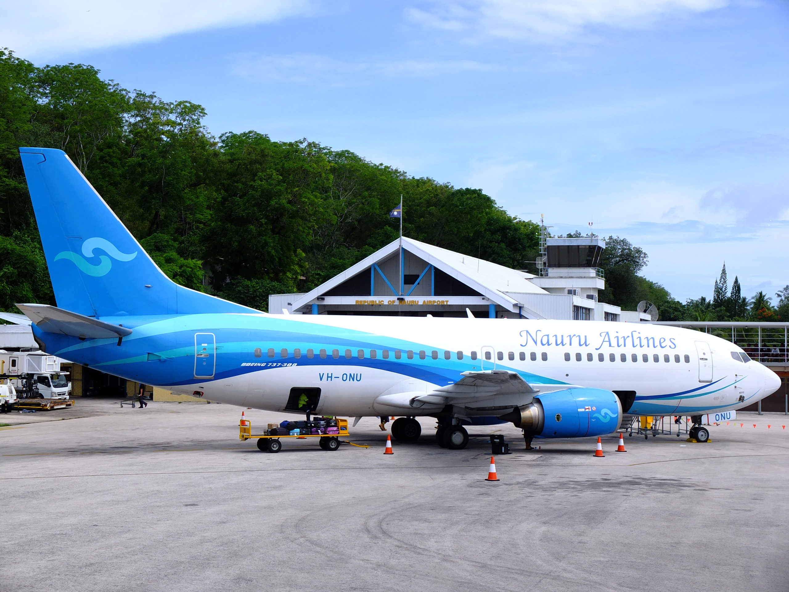 Phi trường quốc tế Nauru. (Ảnh: Shutterstock)