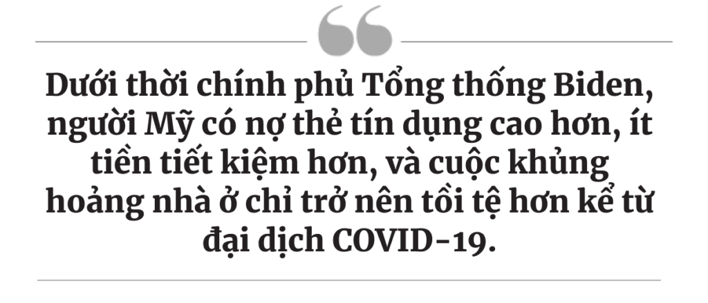 Vâng, người Mỹ đang gặp khó khăn về tài chính, quý vị hãy hỏi những người này