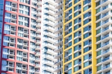 Các tòa nhà cao tầng ở trung tâm thành phố San Diego, California, vào ngày 04/10/2023. (Ảnh: John Fredricks/The Epoch Times)