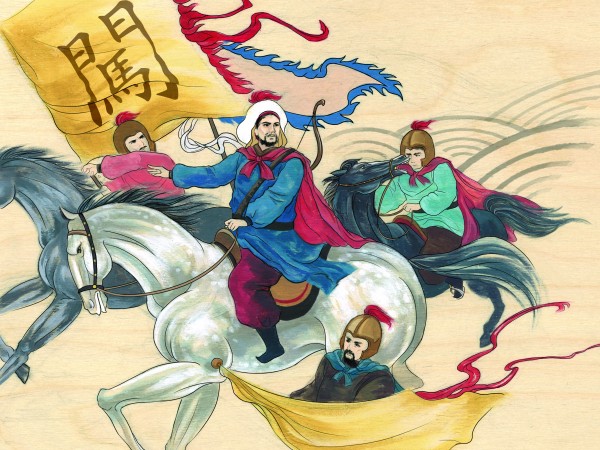 Sấm Vương Lý Tự Thành. (Ảnh do Epoch Times chế tác)