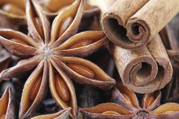Hoa hồi và quế. (Ảnh: Kuvona/iStock)