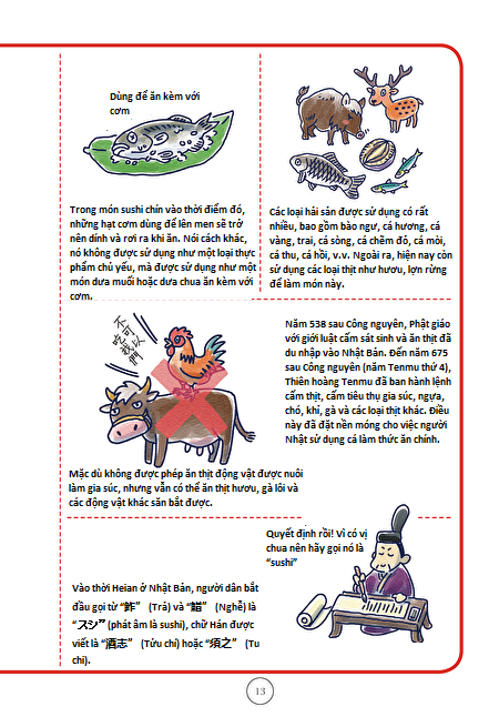 Khám phá lịch sử của sushi Nhật Bản: Tại sao chỉ dùng hải sản để làm sushi?