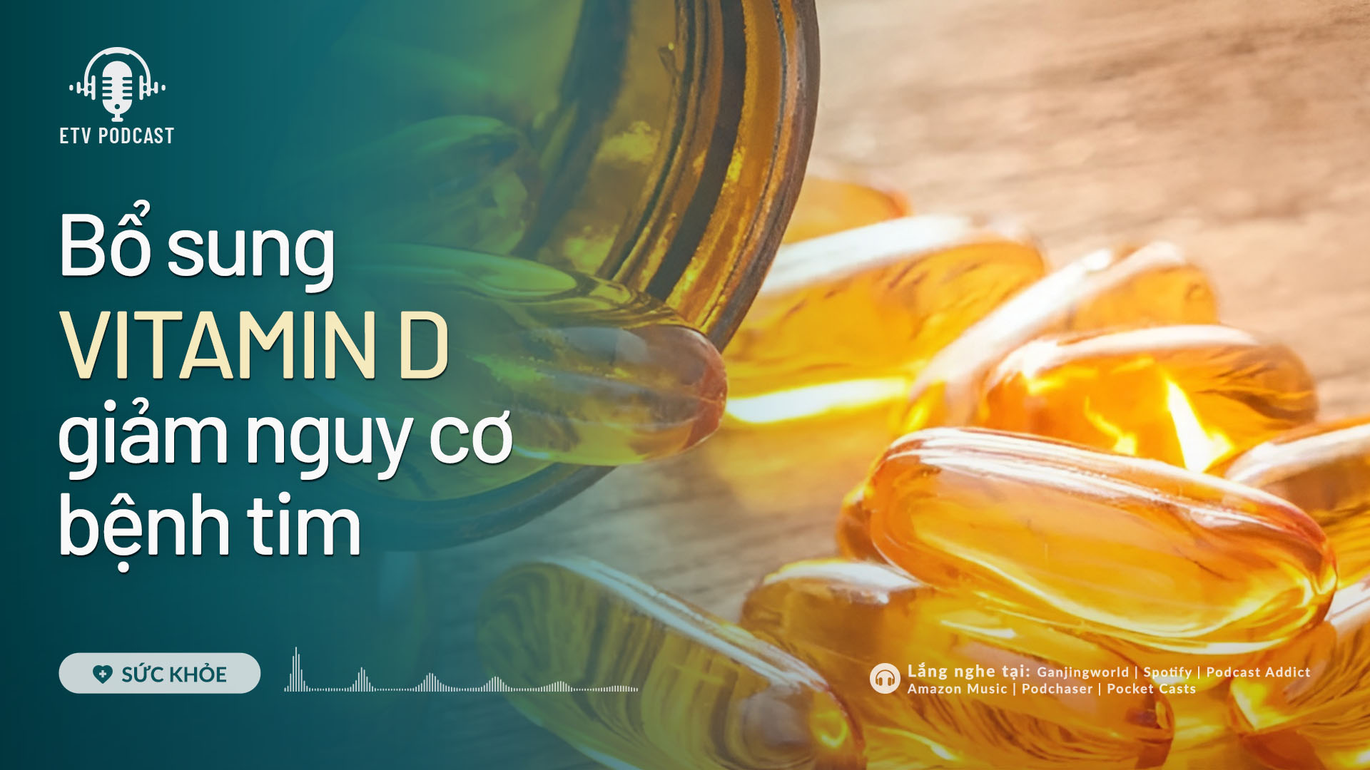 Bổ sung Vitamin D giảm nguy cơ bệnh tim | Sức khỏe 