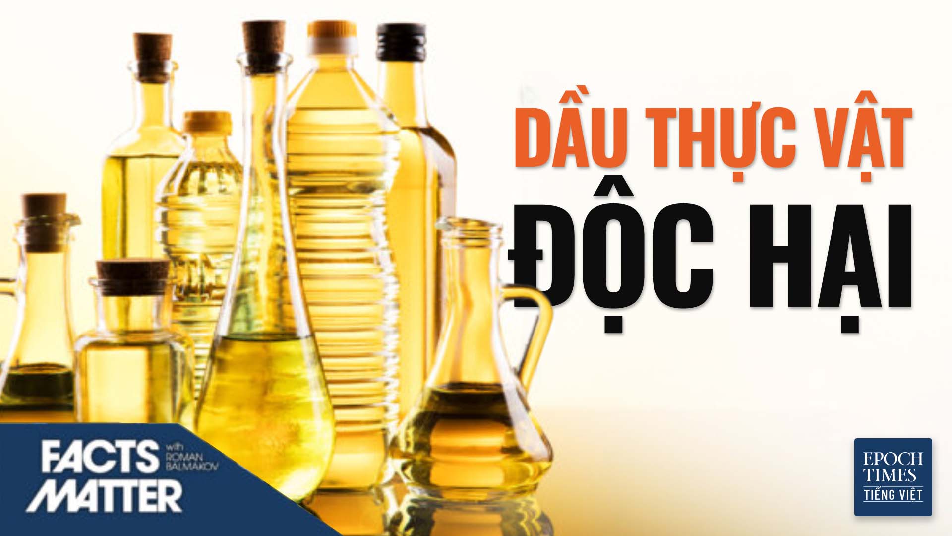 Khía cạnh độc hại của các loại dầu thực vật trong nhà quý vị