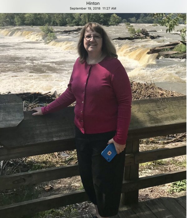 Cô Eileen Boetel trước hành trình sức khỏe, 2018. (Ảnh được sự cho phép của Eileen Botel)