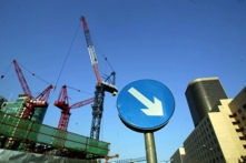 Việc Trung Quốc không có khả năng phục hồi kinh tế được xem là một trong mười rủi ro toàn cầu hàng đầu vào năm 2024. Hình ảnh cho thấy một công trường xây dựng ở trung tâm Bắc Kinh. (Ảnh: Trung Quốc/Getty Images)