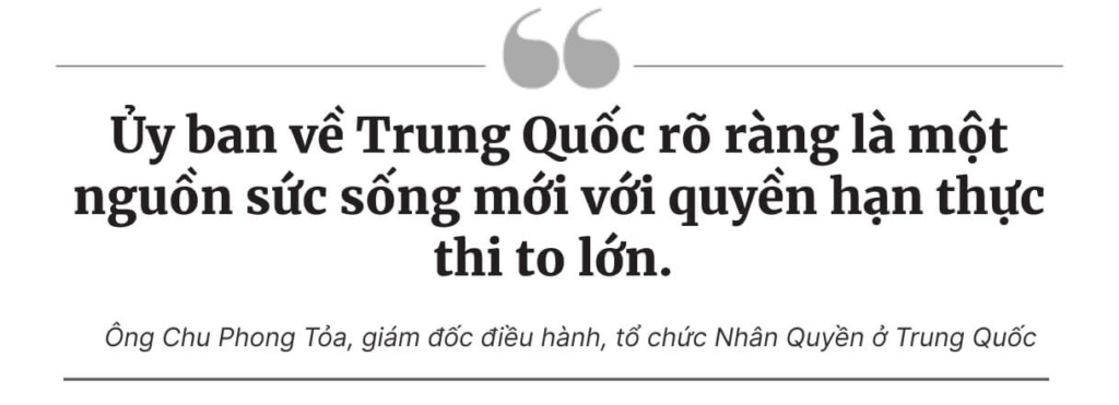 Ủy ban Hạ viện đem lại cho Hoa Thịnh Đốn một cuộc điều tra thực tế về Trung Quốc