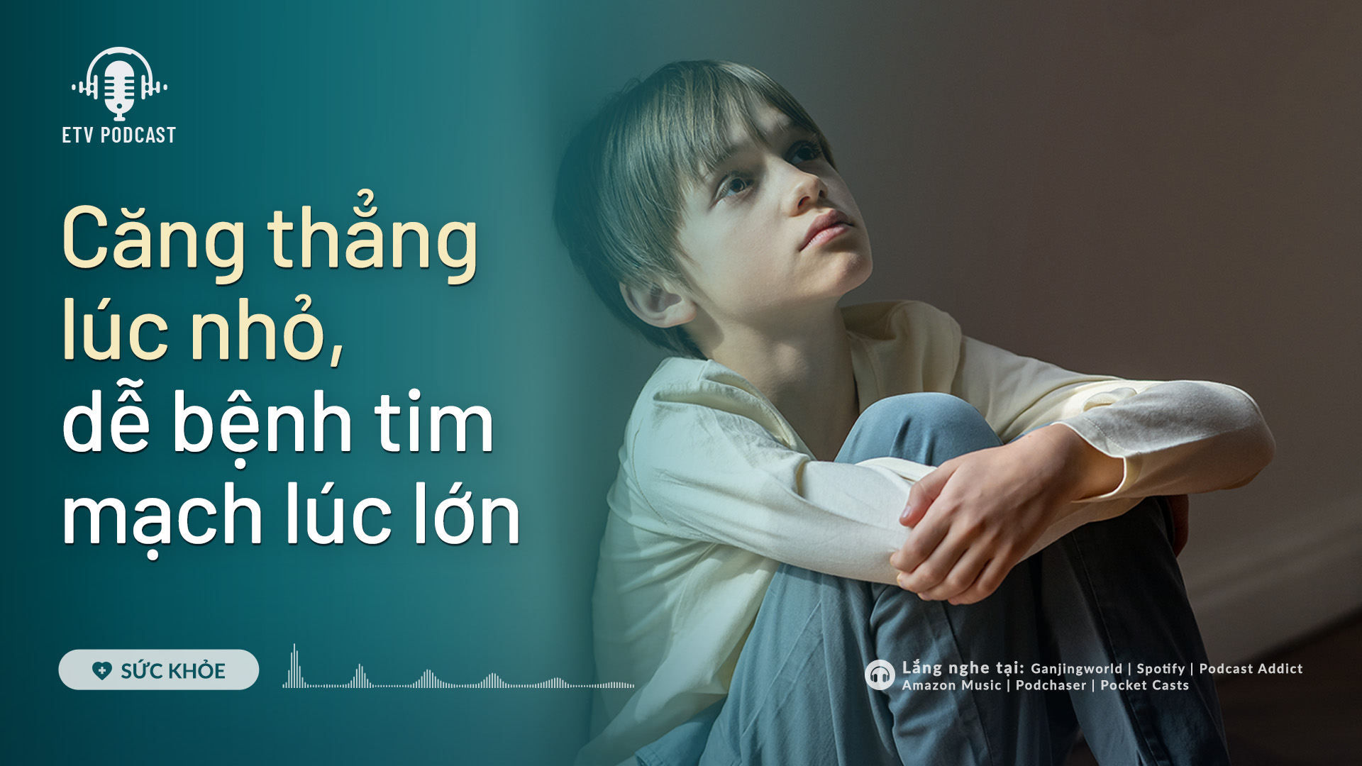 Căng thẳng lúc nhỏ, dễ mắc bệnh tim mạch lúc lớn | Sức khỏe 