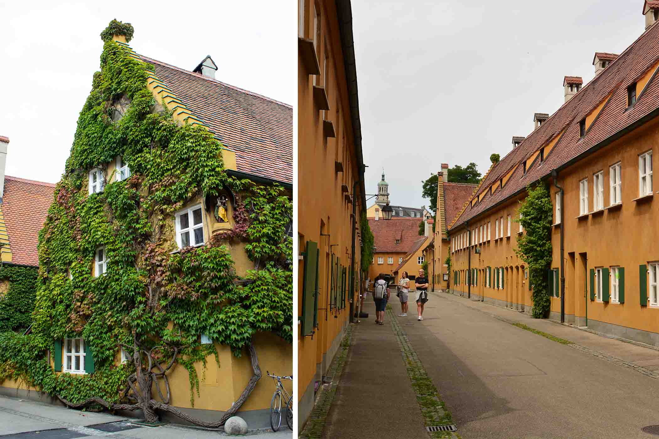 Khu phức hợp Fuggerei. (Ảnh: Photo20ast/Shutterstock)