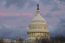 Tòa nhà Capitol Hoa Kỳ ở thủ đô Hoa Thịnh Đốn, hôm 26/01/2024. (Ảnh: Madalina Vasiliu/The Epoch Times)