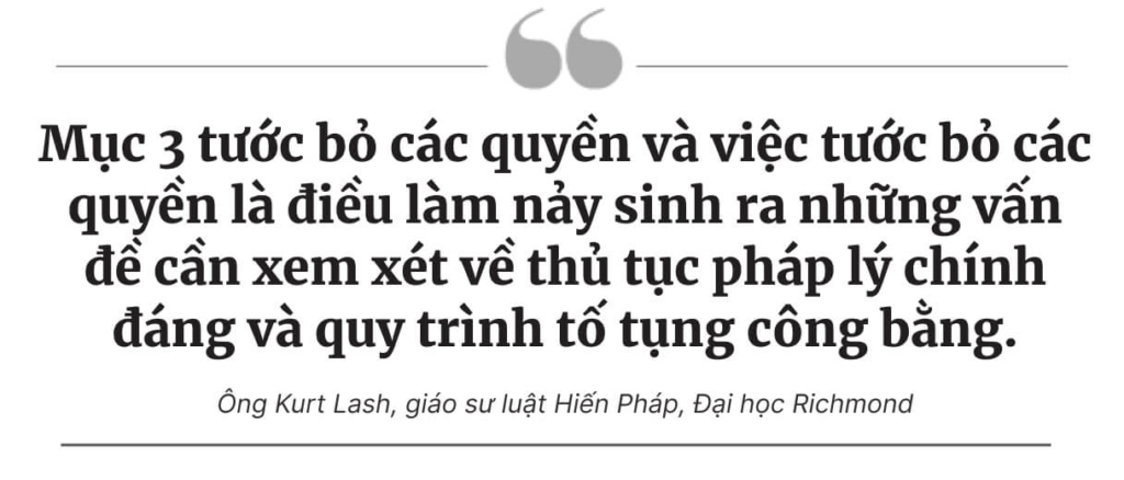 ‘Quả bom chưa nổ’ trong Hiến Pháp đang đe dọa cuộc bầu cử năm 2024