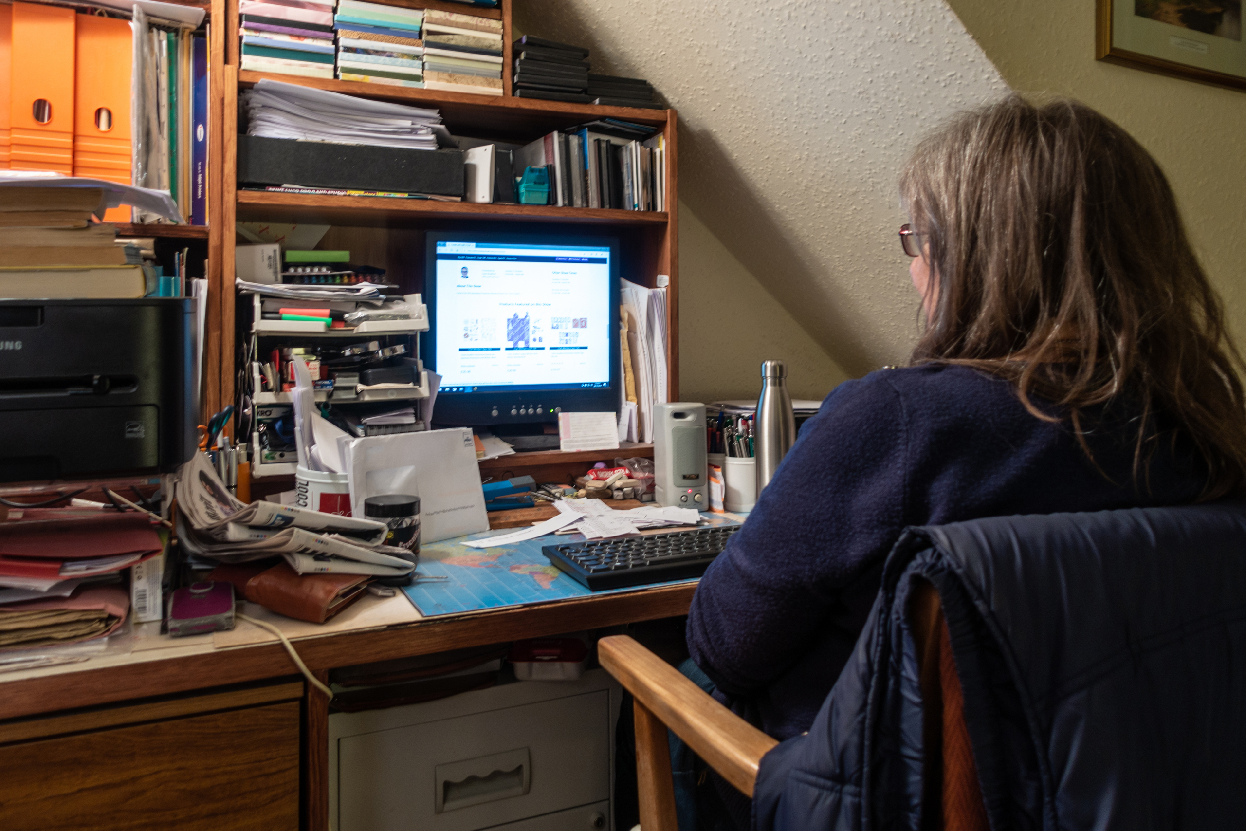 Không gian văn phòng bán mở đặc biệt thích hợp cho những người làm việc ở xa. (Ảnh: Shutterstock)