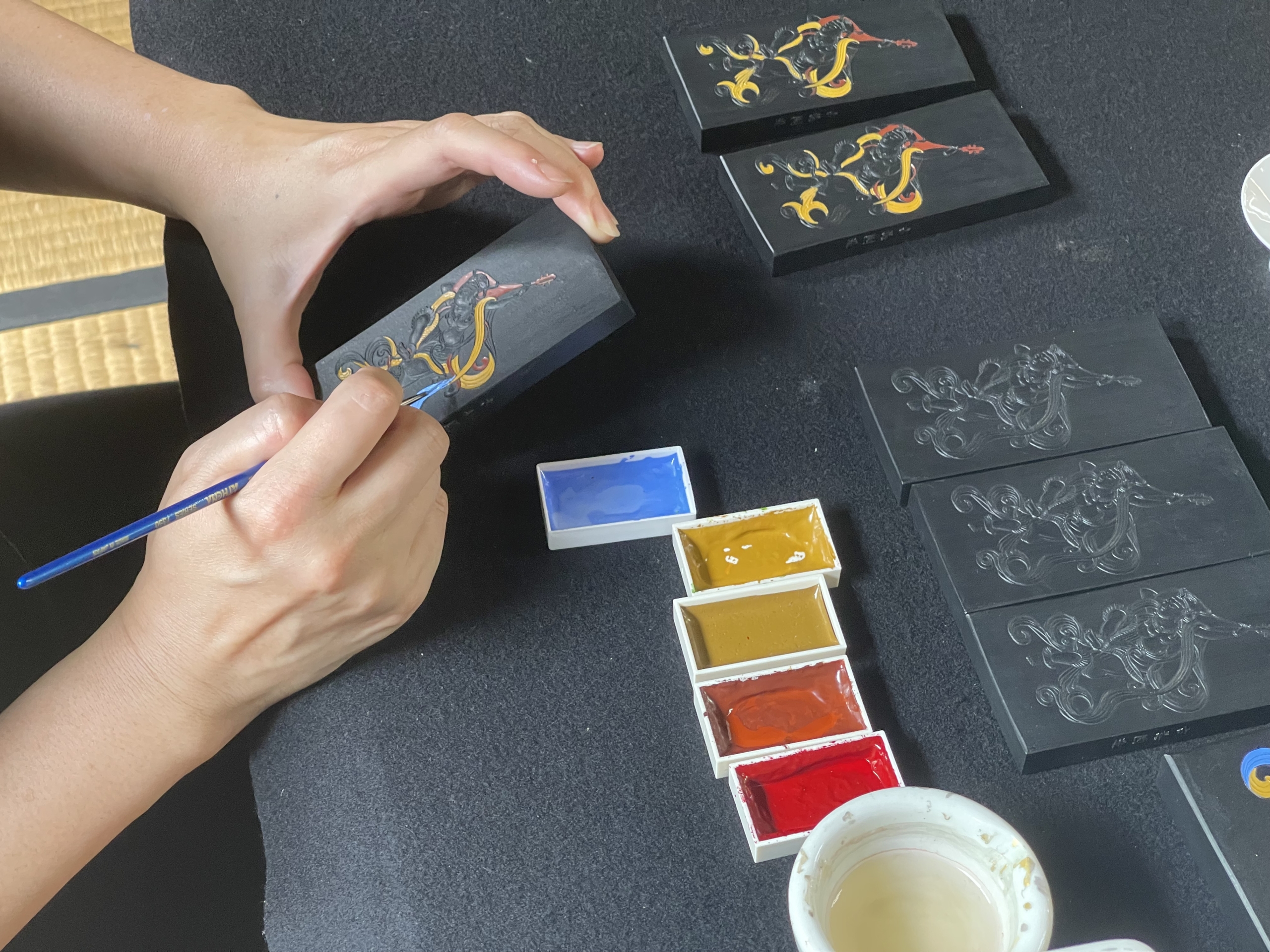 Những thỏi mực Kobaien. (Ảnh: Đăng dưới sự cho phép của Tập đoàn ICHI, Nhật Bản)