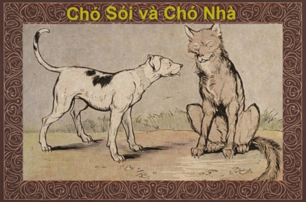Truyện ngụ ngôn Aesop: Chó Sói và Chó Nhà