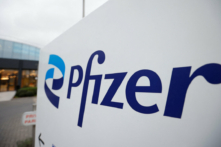 Văn phòng Pfizer. (Ảnh: Johanna Geron/Reuters)