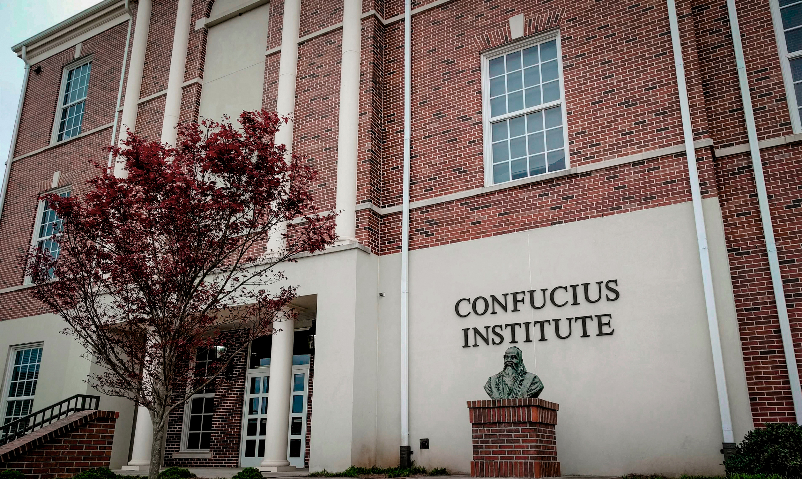 Tòa nhà Viện Khổng Tử trong khuôn viên Đại học Troy ở Troy, Alabama, vào ngày 16/03/2018. (Ảnh: Kreeder13 qua Wikimedia Commons)