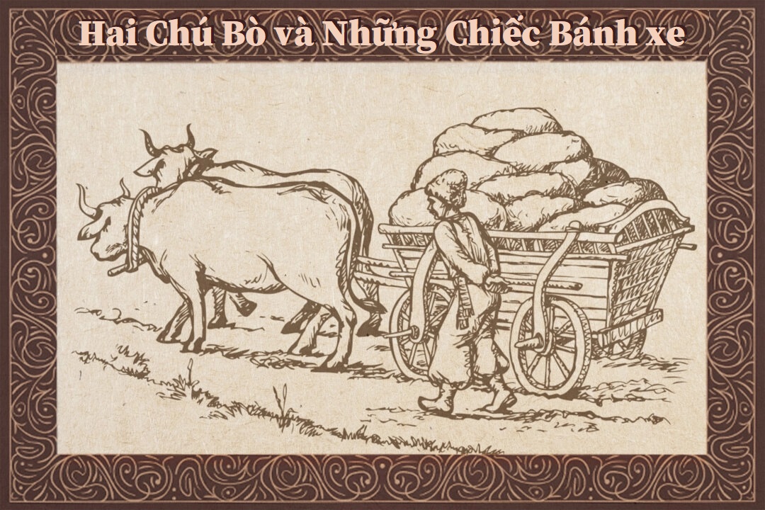 Truyện ngụ ngôn Aesop: Hai Chú Bò và Những Chiếc Bánh xe