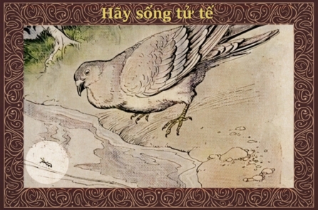 Truyện ngụ ngôn Aesop: Kiến và Bồ Câu